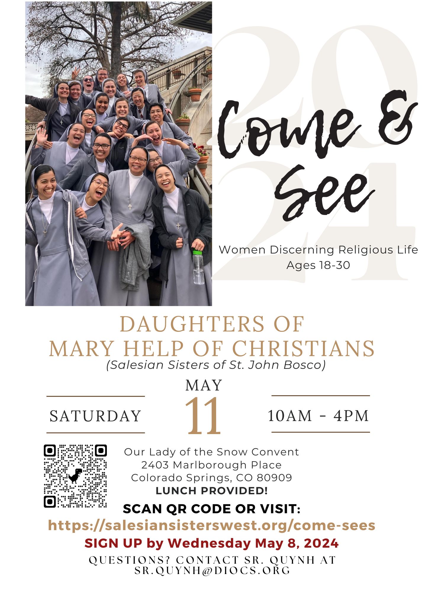 Come and See - Women Discerning Religious Life